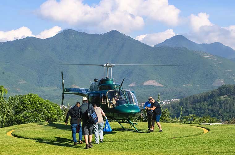 Antigua Guatemala Helicopter Tour